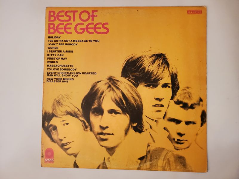 Bee Gees Best of Bee Gees vinyl record